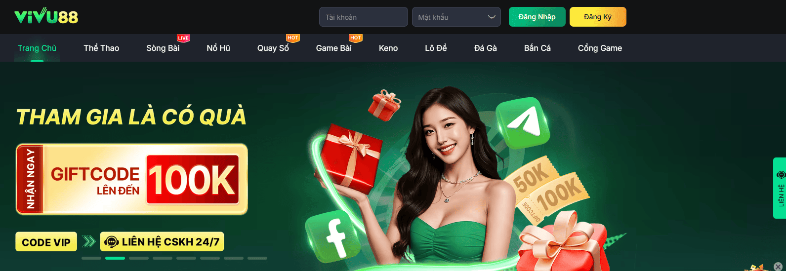 VIVU88 - Nhà Cái Trực Tuyến Hot Hit Nhất Tại Việt Nam 1 Đôi nét về nhà cái VIVU88