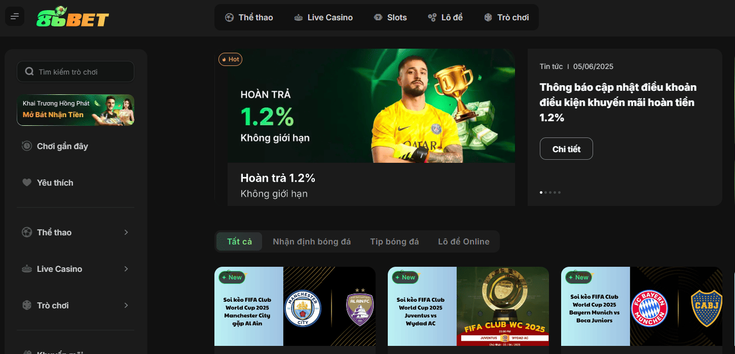 86BET - Nền Tảng Cá Cược Trực Tuyến Đẳng Cấp Nhất Châu Á 3 Hướng dẫn chi tiết 5 bước rút tiền 86BET